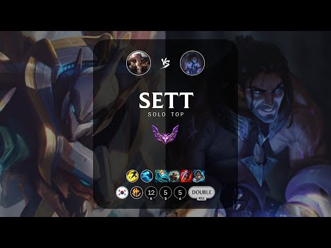 Sett Top vs Sylas - KR Master Patch 12.21