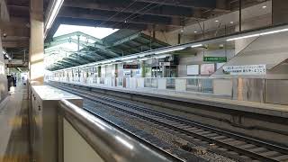 北陸新幹線　佐久平駅　通過