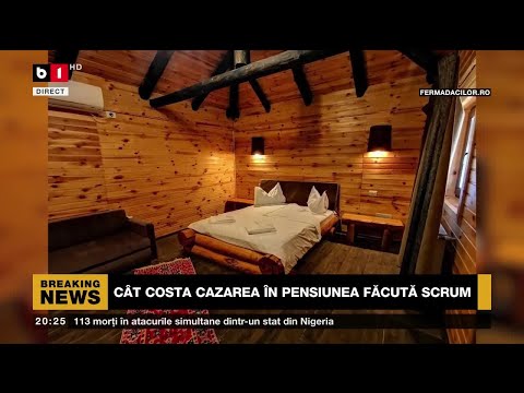 CE PROFIT FĂCEA FERMA DACILOR? CÂT COSTA CAZAREA LA PENSIUNEA FĂCUTĂ SCRUM? Știri B1TV_ 26 DEC. 2023