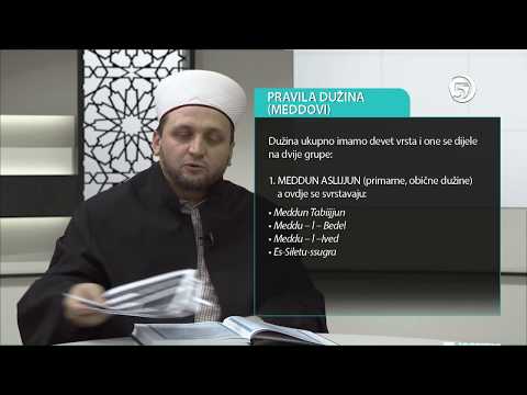 Kur'anski glasovi - PRAVILA DUŽINA (MEDDOVI) - 2. DIO - hfz Ahmed ef. Bukvić - 12. emisija