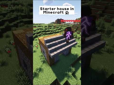 Ultimate Minecraft Starter Base! Insane Build Hacks!
