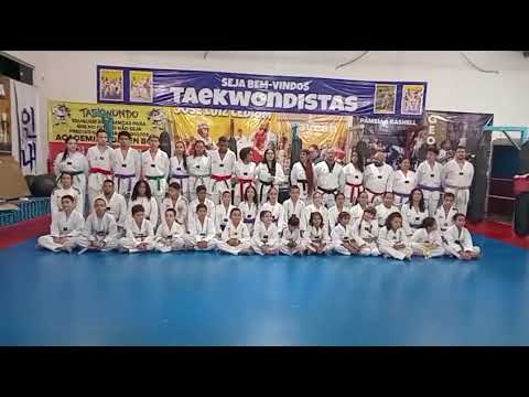 Taekwondo indiara-goias, entrega de Faixas Coloridas 2026
