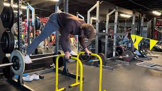 Download lagu Elevated Pike Push-ups on Parallettes | HSPU Drill mp3