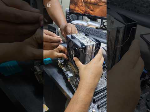 How to Install DeepCool AG400 Plus CPU Cooler | Step-by-Step Guide #pccooling #pcfans