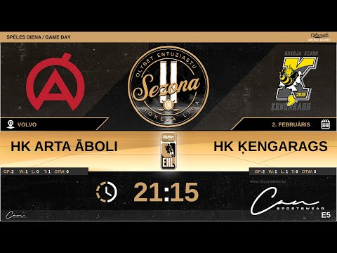 2022 02 01 HK Arta Āboli - HK Ķengarags