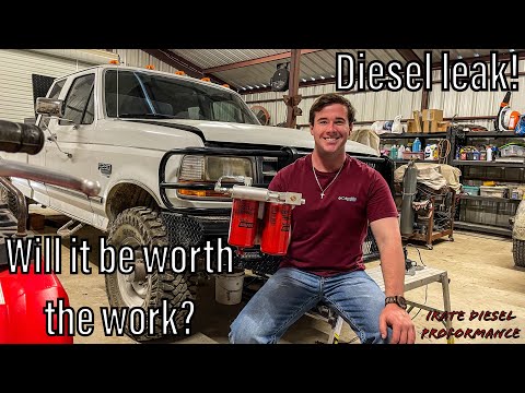 Irate E-Fuel install on obs 7.3 Powerstroke (Part - 1)