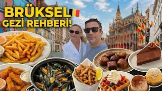 BrükselBrüksel’i Karış Karış Gezdik! 🇧🇪 En İyi Çikolatacılar, Sokak Lezzetleri v