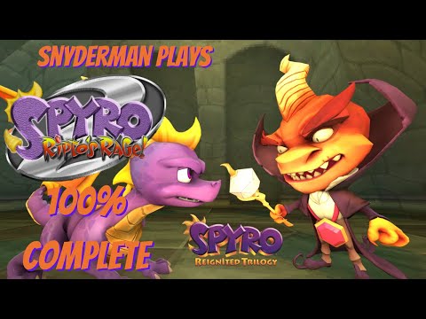 Snyderman Plays Spyro Reignited Trilogy Pt. 30 Full Playthrough-  Two Down, One to Go!