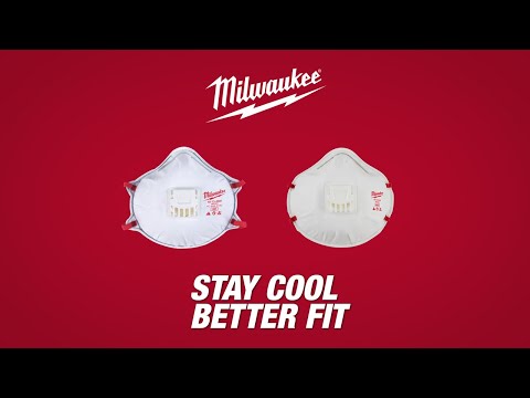 Milwaukee® N95 Valved Respirators