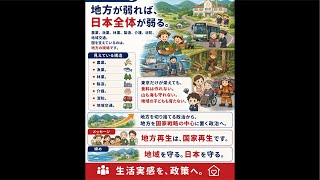 参政党が政権与党にならなければ日本は終わるだろう！【下妻市長の自◯考察、グローバルからの脱却】