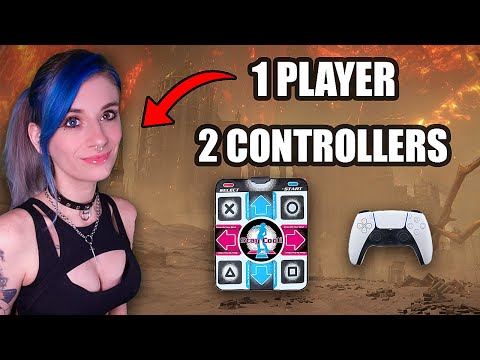 Elden Ring But I Play TWO Games At Once [Dance Pad + Controller]