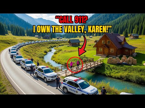 HOA Karen Called Cops When I Returned to My Valley Cabin — Didn’t Know I Own the Entire Valley