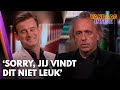 Wilfred verontschuldigt zich tegen Marcel van Roosmalen: 'Sorry, jij vindt dit niet leuk'