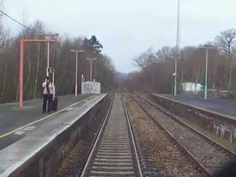 Uckfield Line Cab Ride / Drivers Eye - Uckfield to Cowden (UP) - Class 171 Turbostar (circa 2004)