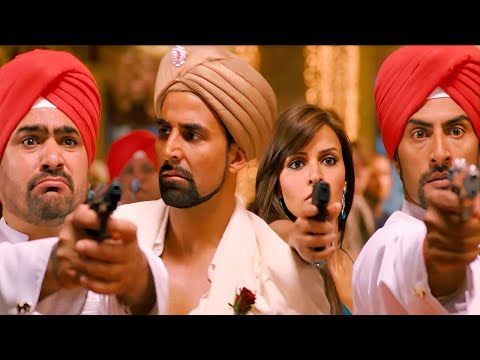 कंजरो तुम पार्टी में आये हो की हथियारों का वेपार करने - Akshay Kumar कॉमेडी सीन - Singh Is King