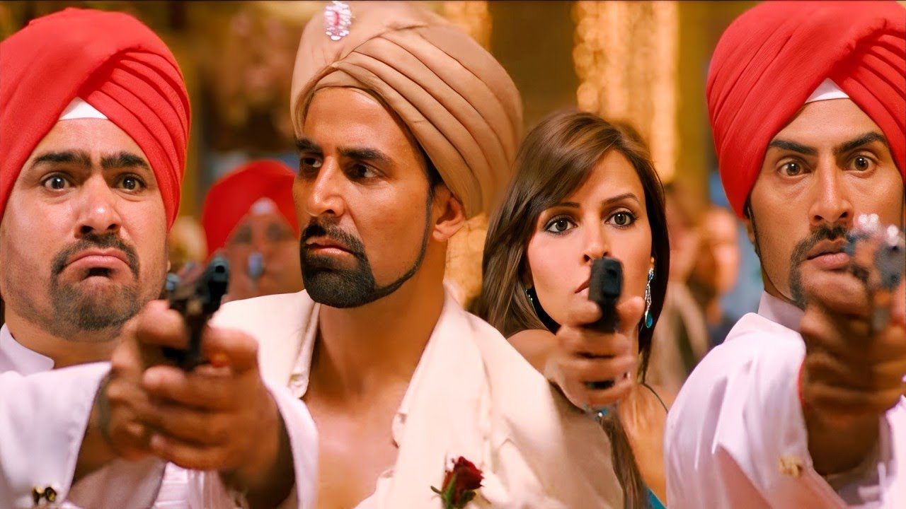 कंजरो तुम पार्टी में आये हो की हथियारों का वेपार करने - Akshay Kumar कॉमेडी सीन - Singh Is King