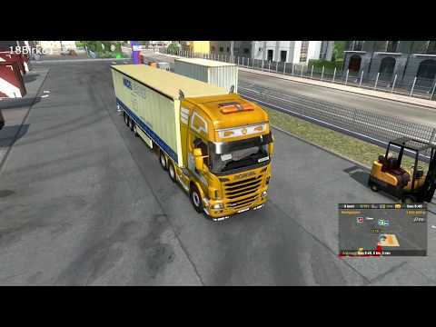 ETS2 Timelapse with music - Dijon (F) - Olbia (I)
