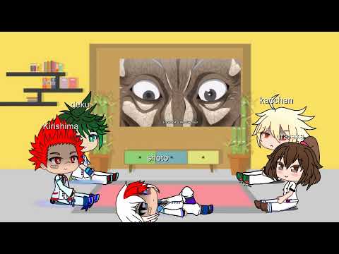 bnha reacciona a baki vs ali jr