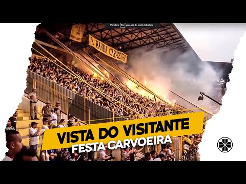 "Os Tigres | Filmada pelo visitante." Barra: Os Tigres &bull; Club: Criciúma