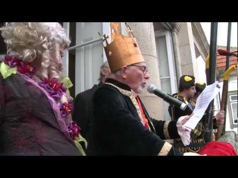 Chegada do Rei do Carnaval de Ovar 2012