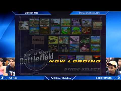 Evolution 2013 - CT Hax vs SephirothKen - Exhibition 1 - SSBM