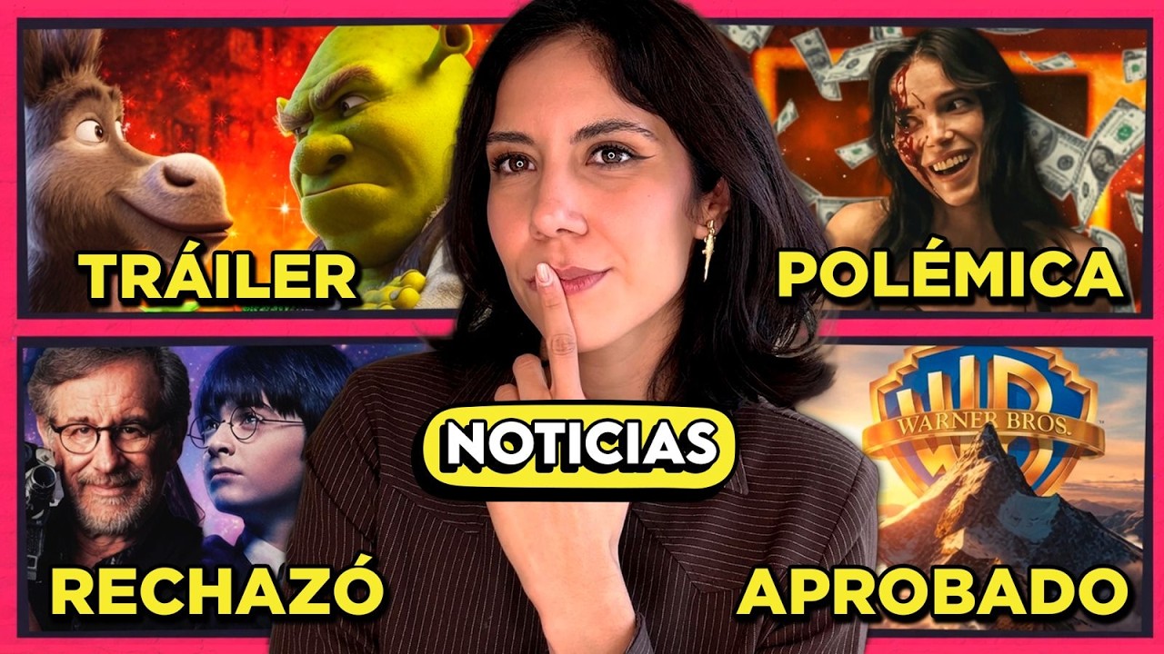 AVANCE DE SHREK 5 | SUELDOS DE OBSESIÓN POLÉMICA | SPIELBERG CON HARRY POTTER