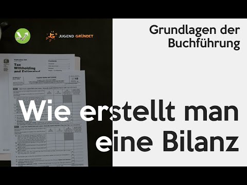 Wie erstellt man einen Jahresabschluss? | Bilanzierung ft. JG
