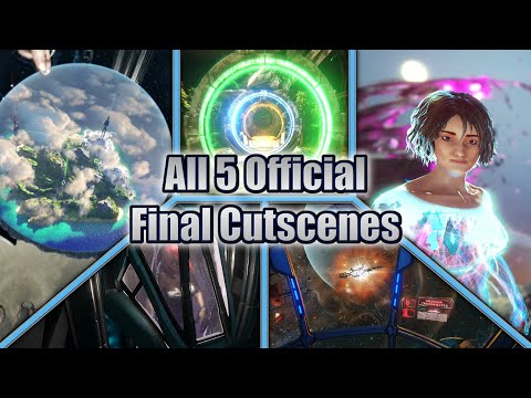 ALL 5 OFFICIAL FINAL CUTSCENES (4K 60FPS) | ARK: CINEMATIC 🦎