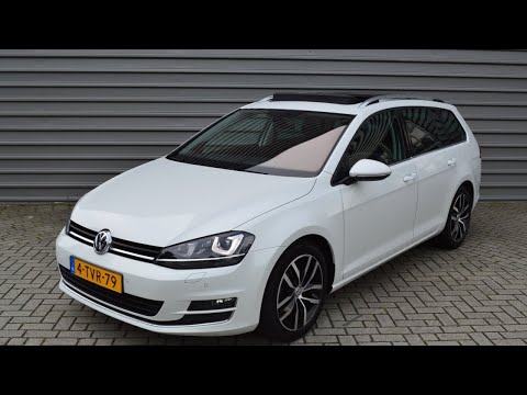 Volkswagen Golf Variant 1.6 TDI 110PK AUT./ HIGHLINE/PANO-DAK/LED/PDC/NAVI
