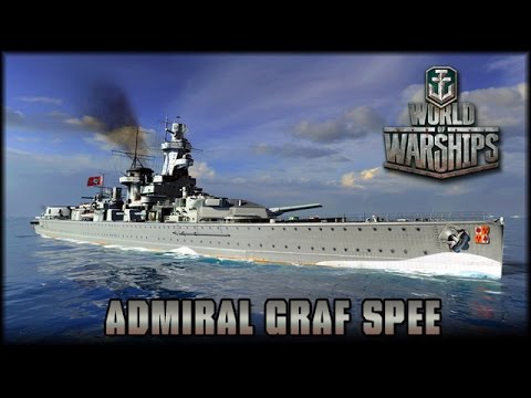 World of Warships - Admiral Graf Spee [ deutsch | Gameplay ]