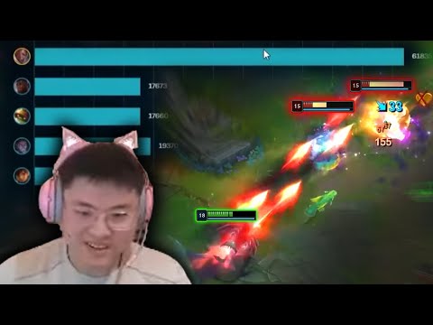 Uzi Lucian : 1v9 Destroying KR High Elo - EngSub