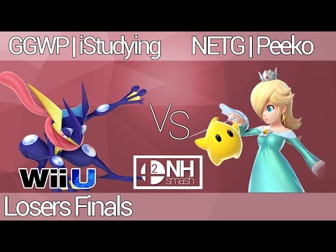 NHSmash 2 | iStudying (Greninja) vs Peeko (Rosalina) | Losers Finals