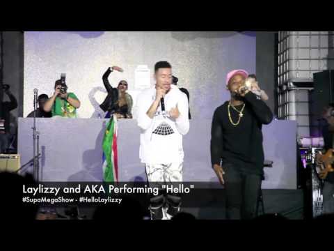 Laylizzy and AKA perform "Hello" at The Supa Mega Show