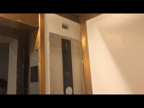 Awesome Otis/Kone Traction Service Elevator @ Mining Exchange Hotel - Colorado Springs, CO.