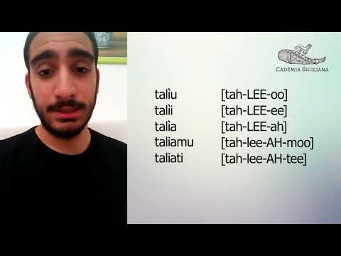 Learn Sicilian - The Verb Taliari "to watch"