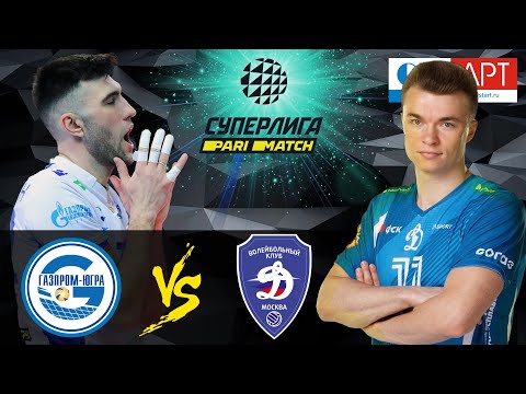 07.03.2021🔝🏐 "Gazprom-Ugra" - "Dynamo Moscow" | Men's Volleyball Super League Parimatch | round 25
