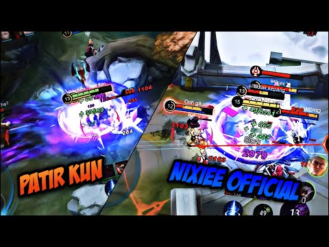 PATIR X NIXIEE !!! MOST UNDERRATED FANNY FREESTYLE KILL AND AGGRESSIVE MONTAGE !!! | Fanny MLBB