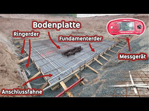 Fundamenterder & Ringerder, Baugrube, uvam. (11.06.2020)