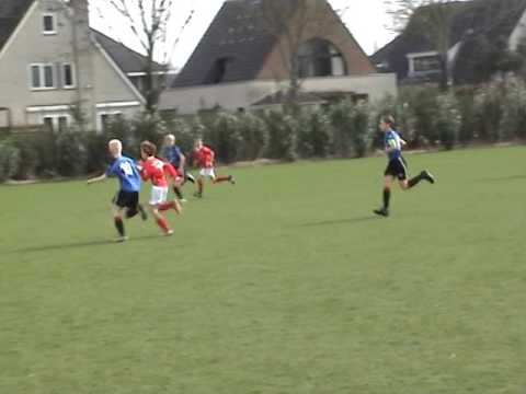 Oefenwedstrijd  1e part PVCV JO11-1 - DOVO JO11-1
