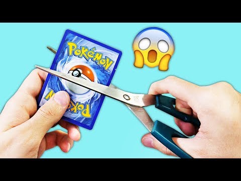 *È SUCCESSO DI NUOVO!!* CARTE POKEMON TAGLIATE NELLE FODERINE DI YU-GI-OH!