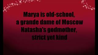 Great Comet - Prologue - Lyrics