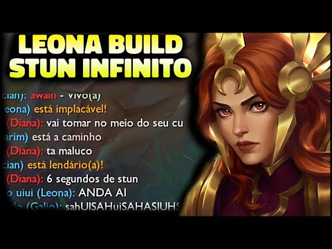 LEONA STUN INFINITO (E NÃO É URF) KKK