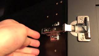 How to remove soft close hinge - FAST & EASY!