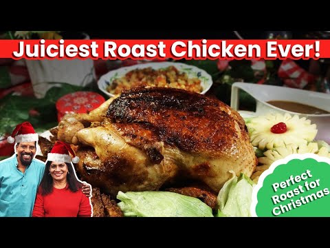 Best Chicken Roast You'll Ever Make | Simple & Juicy Roast Chicken | Whole Chicken Roast Recipe. 