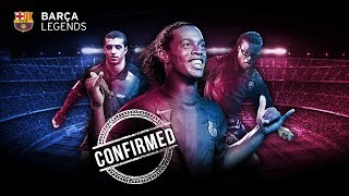 Barca Legends anuncia regreso de Ronaldinho para el 30 de junio al Camp Nou