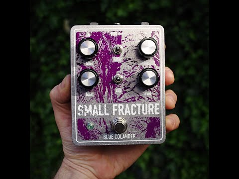Distorted Blue Reverb Blue Colander - Small Fracture - lo-fi IC fuzz/distortion | Reverb