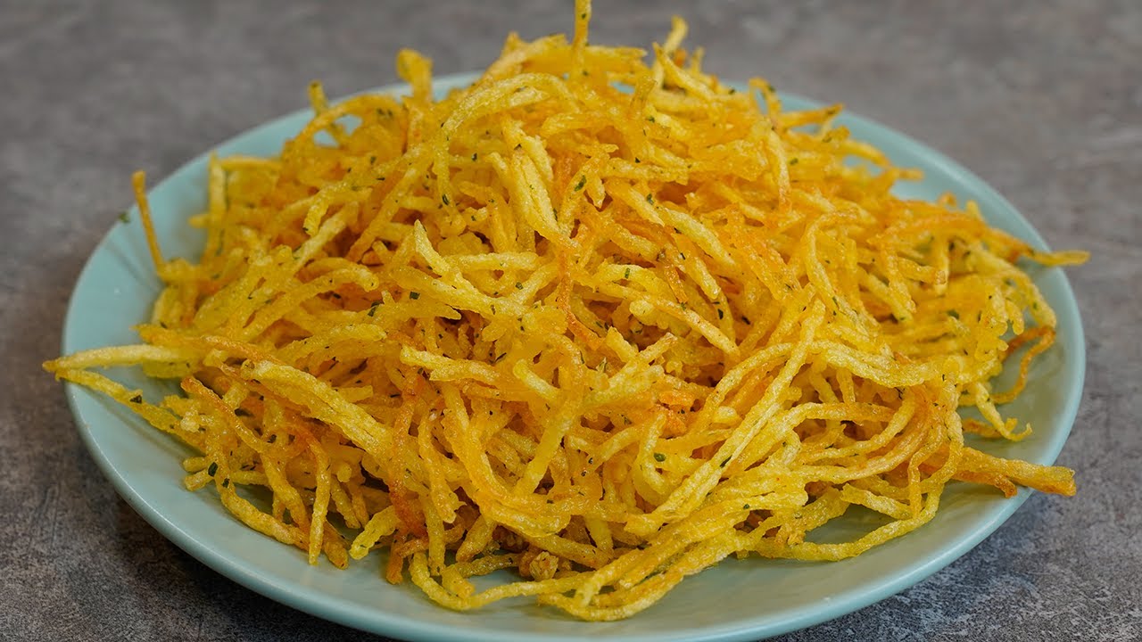 Crispy French Fries At Home ! Incredibly Easy ! Potato Snacks