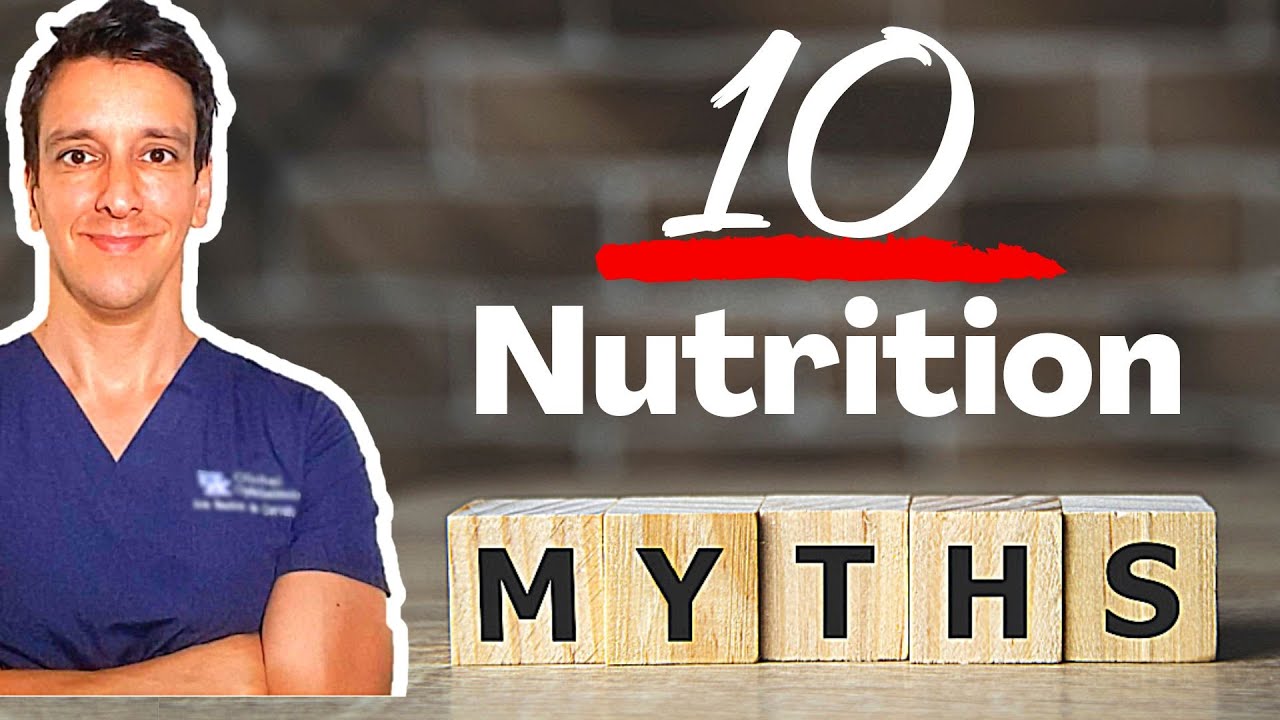 10 Nutrition MYTHS Experts Wish Would Die