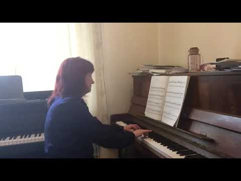 ABRSM Piano pieces 2021-22 Grade 4 A2 Etude in A minor by Kabalevsky