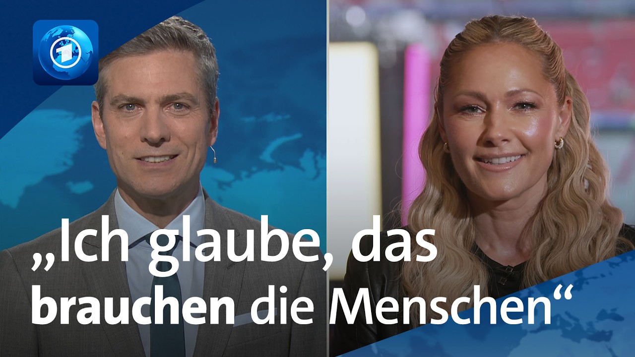 Helene Fischer spricht über ihre 360-Grad-Tournee | tagesthemen-Interview
